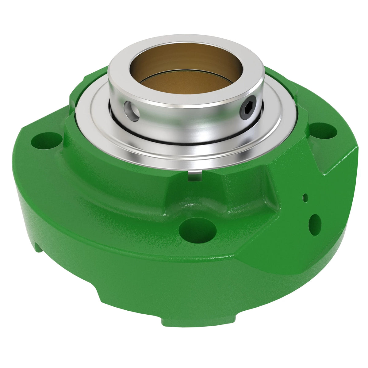 AZ100857: Fits John Deere AZ100857 Bearing with Housing, Lower Kernel Processor – Genuine OEM
