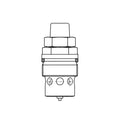 AZ101129: Fits John Deere AZ101129 Pressure Relief Valve – Genuine OEM