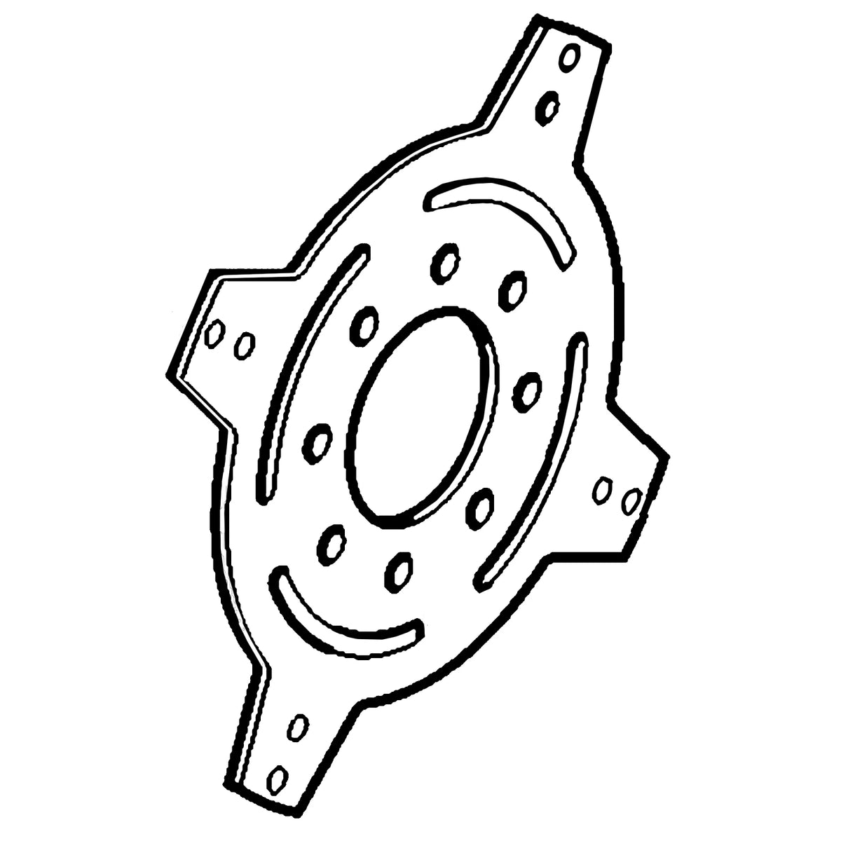 AZ101305: Fits John Deere AZ101305 Feedroll Electromagnetic Clutch Plate – Genuine OEM
