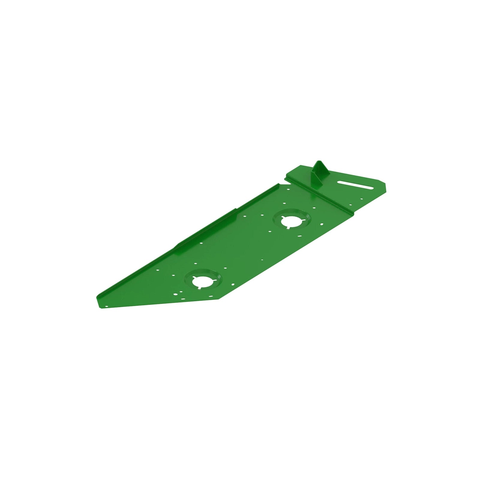John Deere AZ104004 Cross Auger Bearing Left Side Plate — image 2