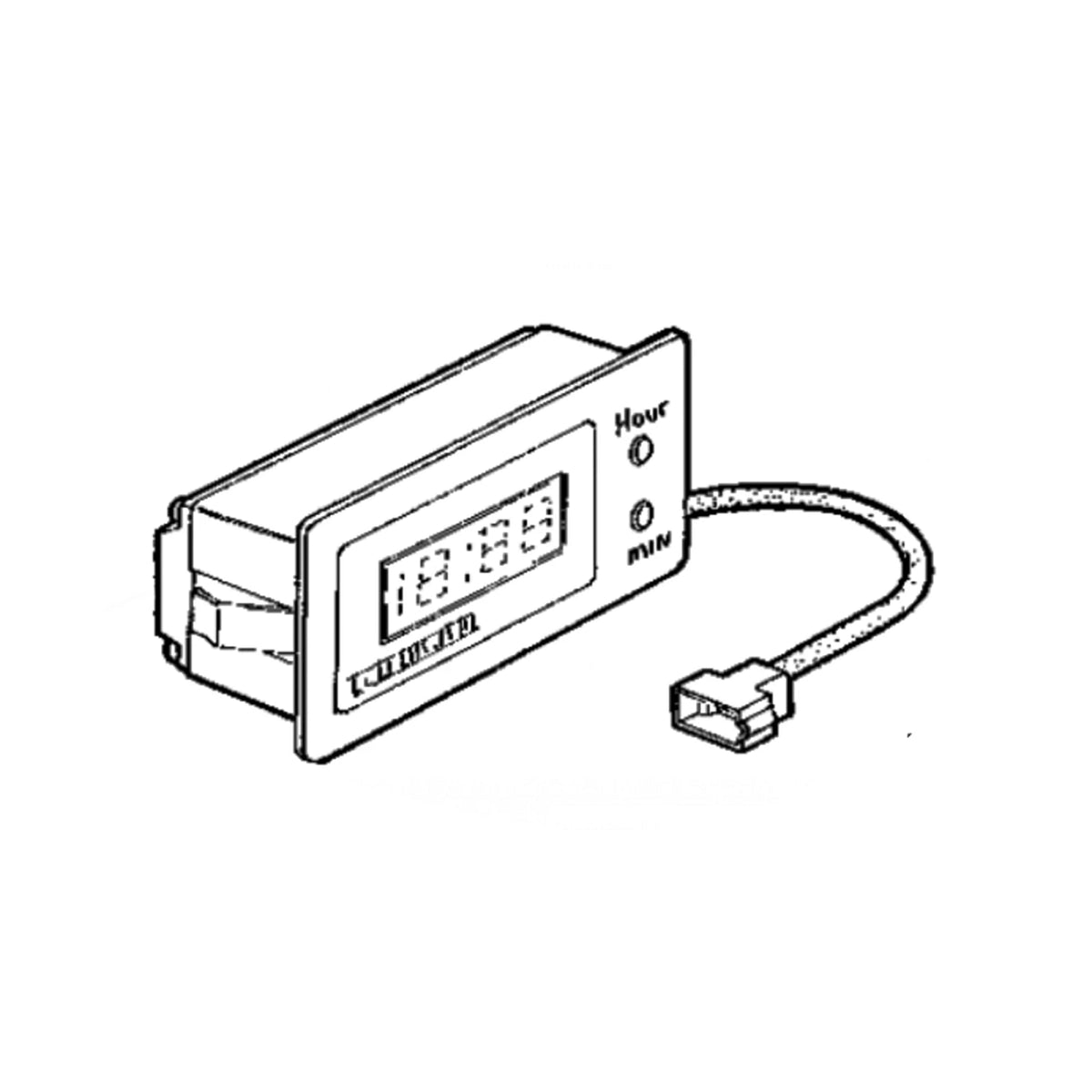 AZ45347: Fits John Deere AZ45347 Clock – Genuine OEM