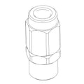 AZ54337: Fits John Deere AZ54337 Straight Union Adapter Fitting – Genuine OEM