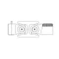 AZ57509: Fits John Deere AZ57509 Universal Driveshaft – Genuine OEM