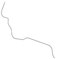 AZ58325: Fits John Deere AZ58325 Fabricated Hydraulic Hose – Genuine OEM
