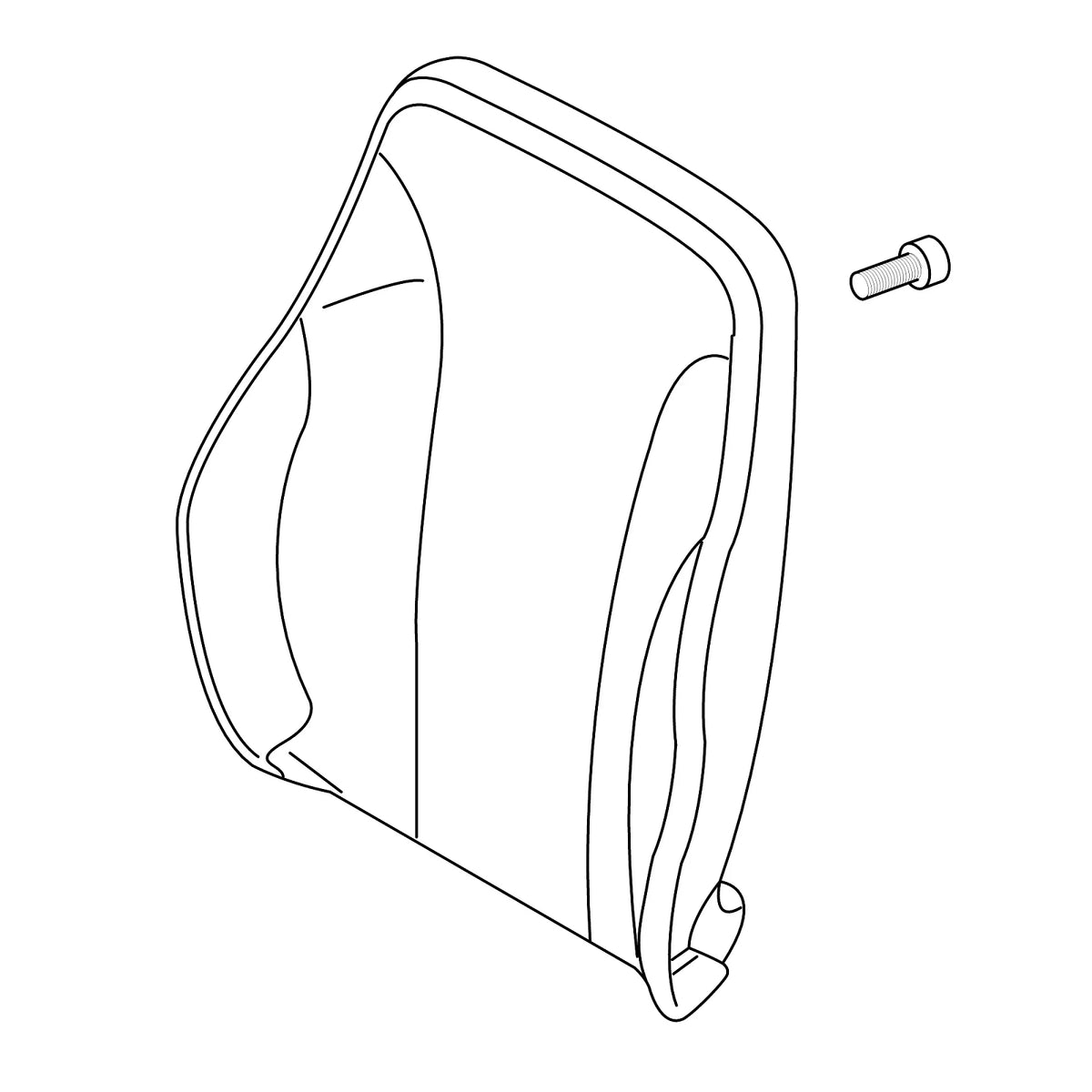 AZ58888: AZ58888: Operator Seat Cushion