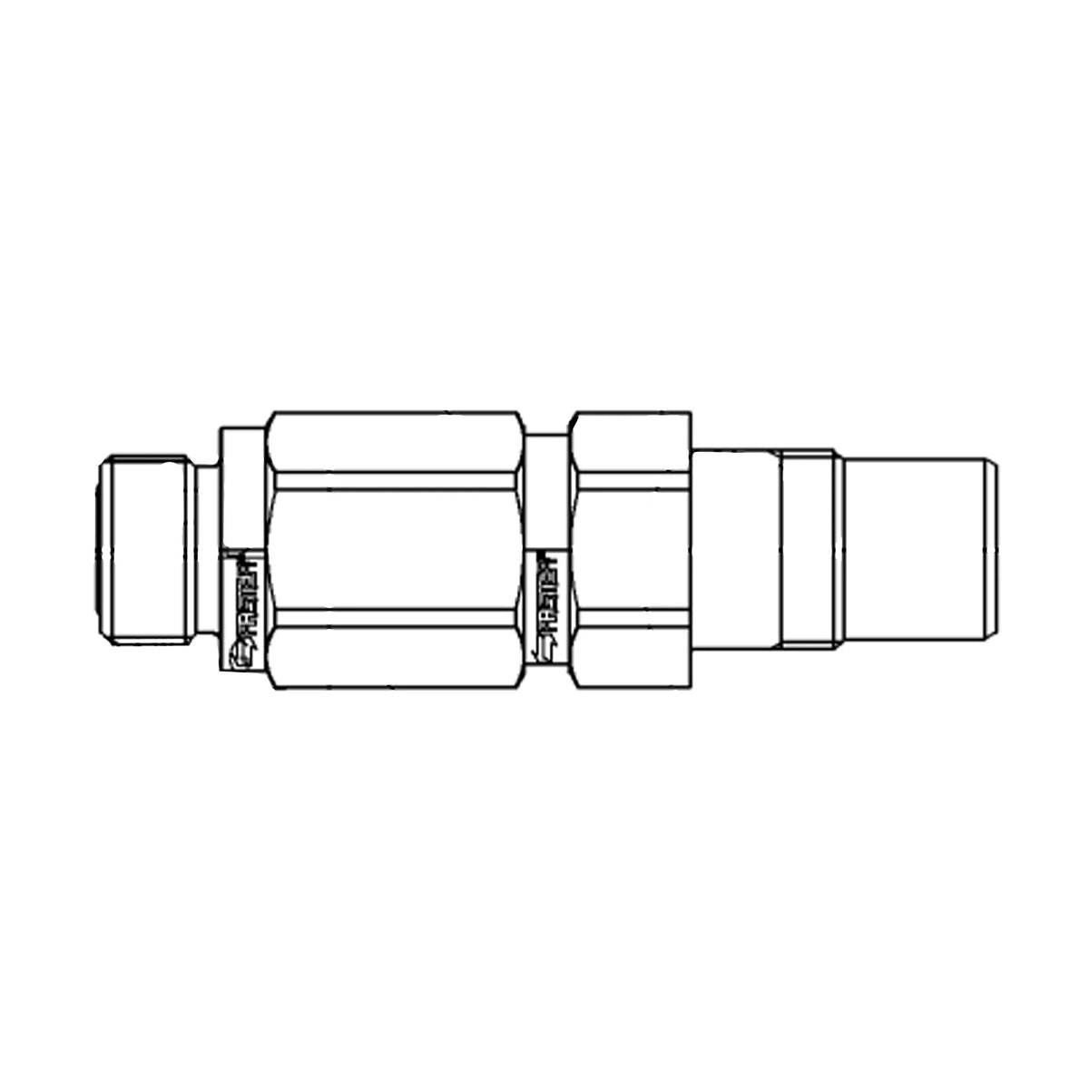AZ61957: Fits John Deere AZ61957 Hydraulic Quick Connect Coupler – Genuine OEM