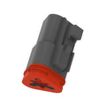AZ63109: Fits John Deere AZ63109 Gray Internal Electrical Connector, 3 Cavities – Genuine OEM