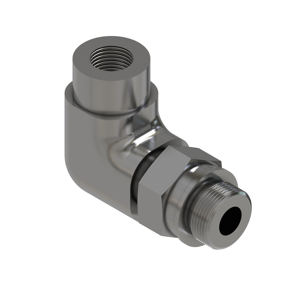 AZ63582: Fits John Deere AZ63582 Winkel Elbow Fitting for Hydraulic Hoses – Genuine OEM