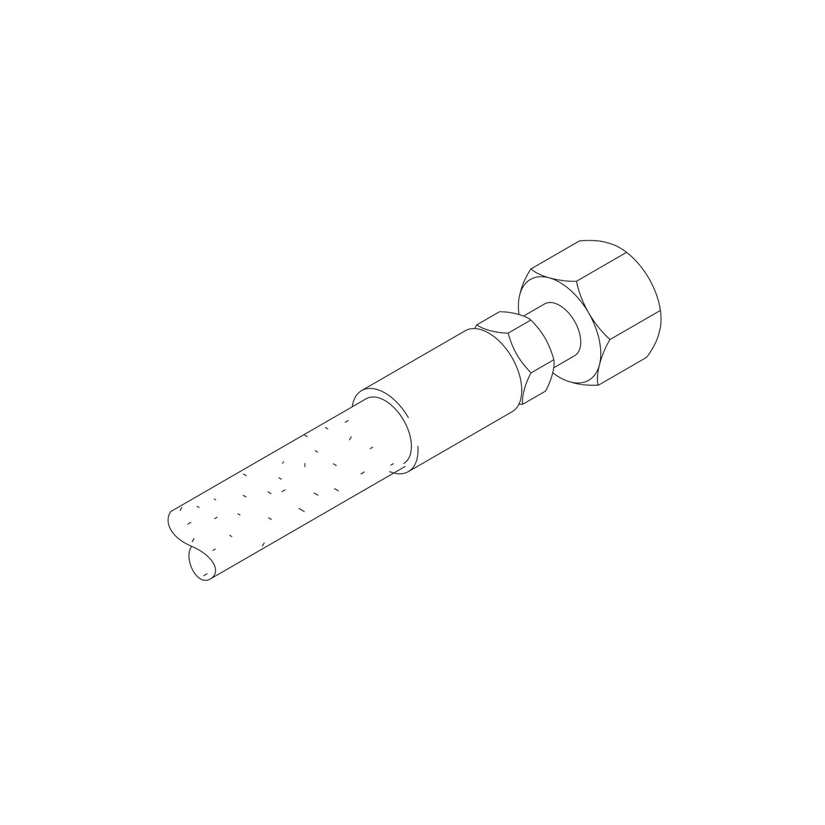 AZ63953: Fits John Deere AZ63953 Hydraulic Hose – Genuine OEM