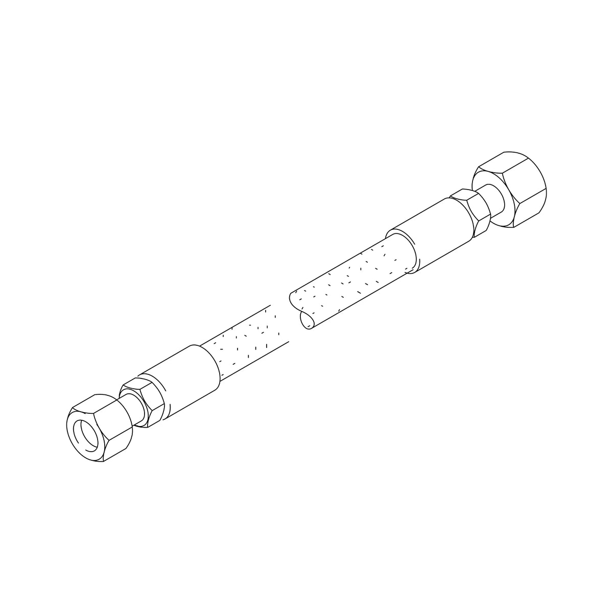 AZ63954: Fits John Deere AZ63954 Hydraulic Hose – Genuine OEM