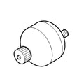 AZ65473: Fits John Deere AZ65473 Hydraulic Accumulator – Genuine OEM