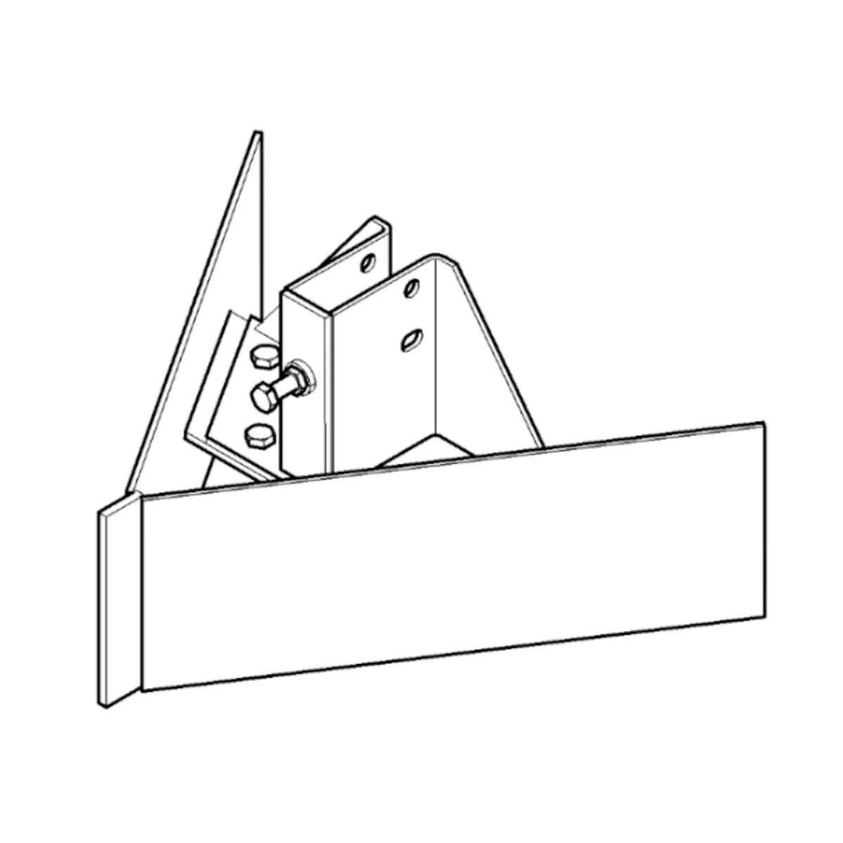 BA25853: Fits John Deere BA25853 V Wing Bed Sweep – Genuine OEM