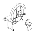 BA30876: Fits John Deere BA30876 Front Row Seeder Vacuum Pump Blower – Genuine OEM