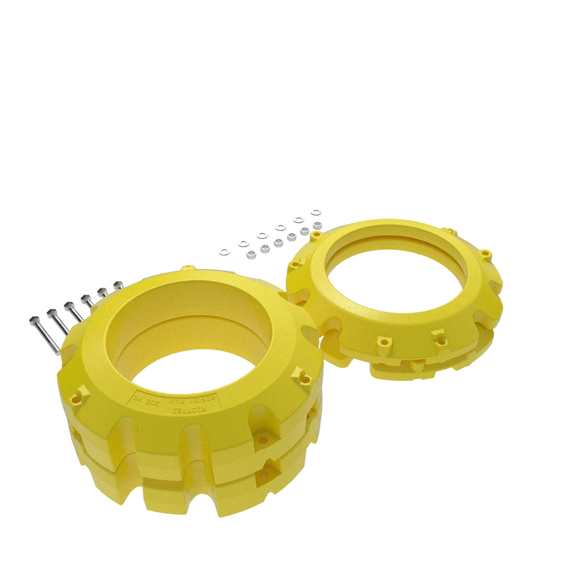 BL15071: Fits John Deere BL15071 Rear Wheel Weights, 554 kg – Genuine OEM