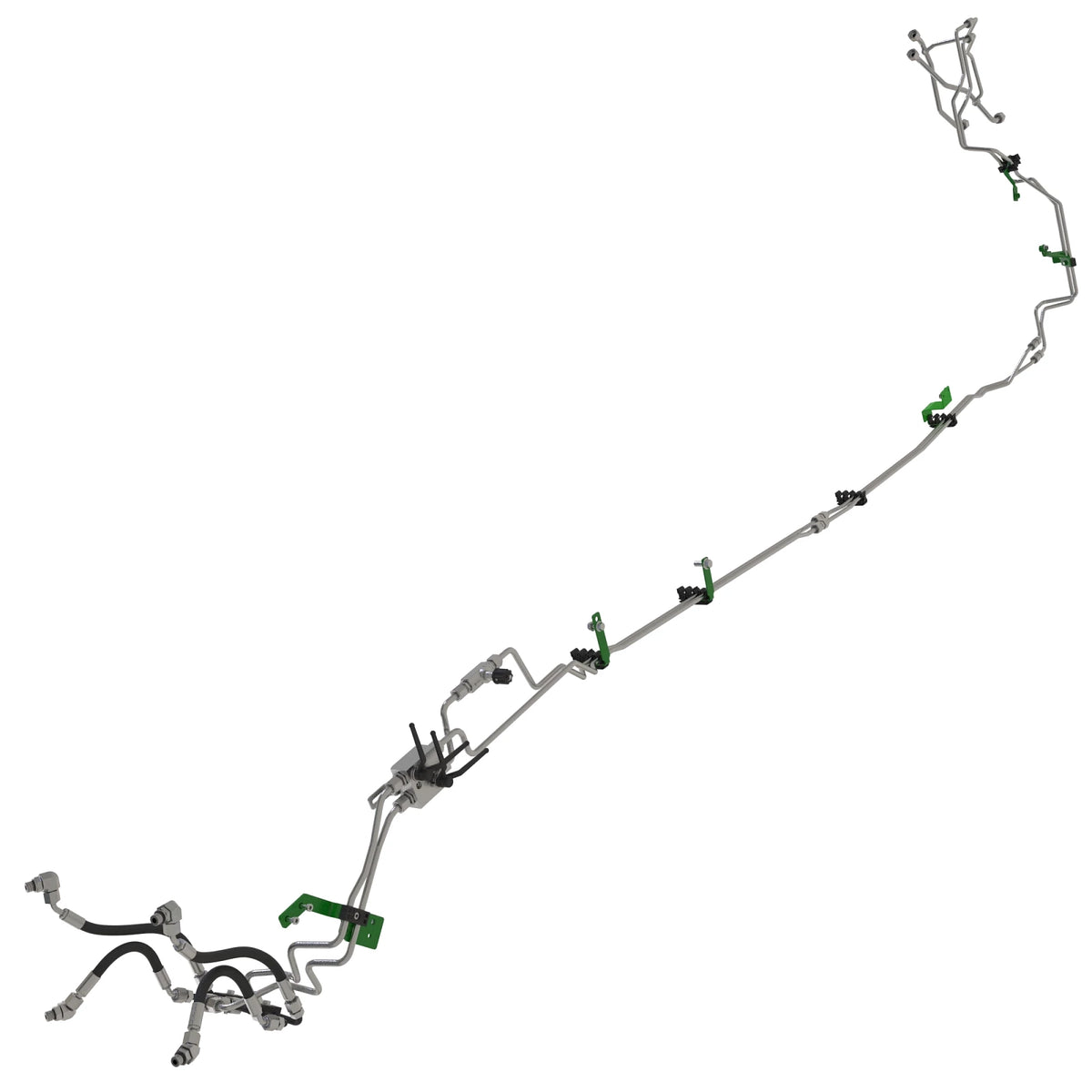 BL16013: Fits John Deere BL16013 Economy Front Hitch Oil Lines Attachment – Genuine OEM