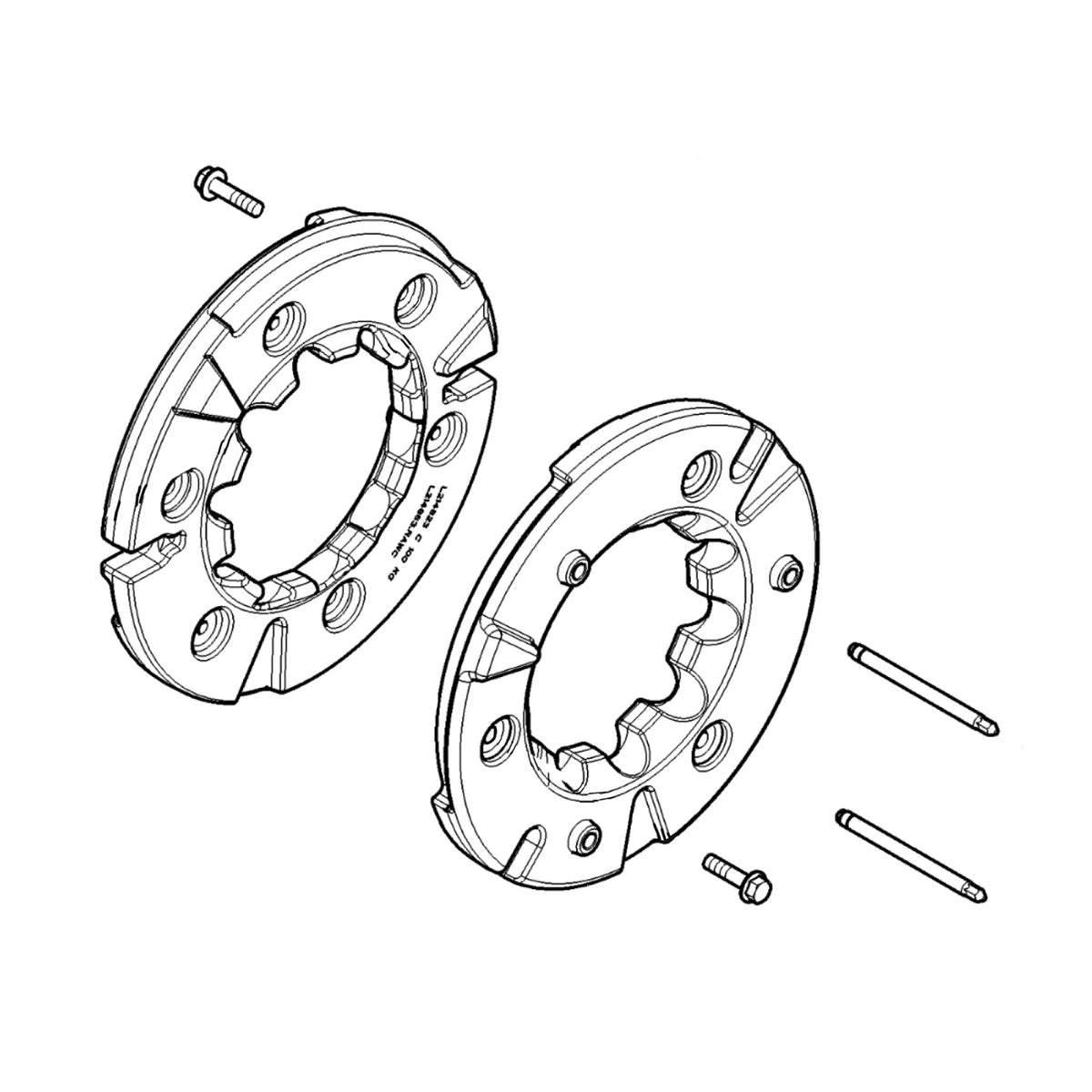 BL16249: Fits John Deere BL16249 Rear Wheel Weight Kit with Guide Pin, 100 kg – Genuine OEM