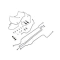 BL16323: Fits John Deere BL16323 Front Hitch, with Front SCV and Single Hydraulic Coupler Oil Line Attachment, 3 Category – Genuine OEM