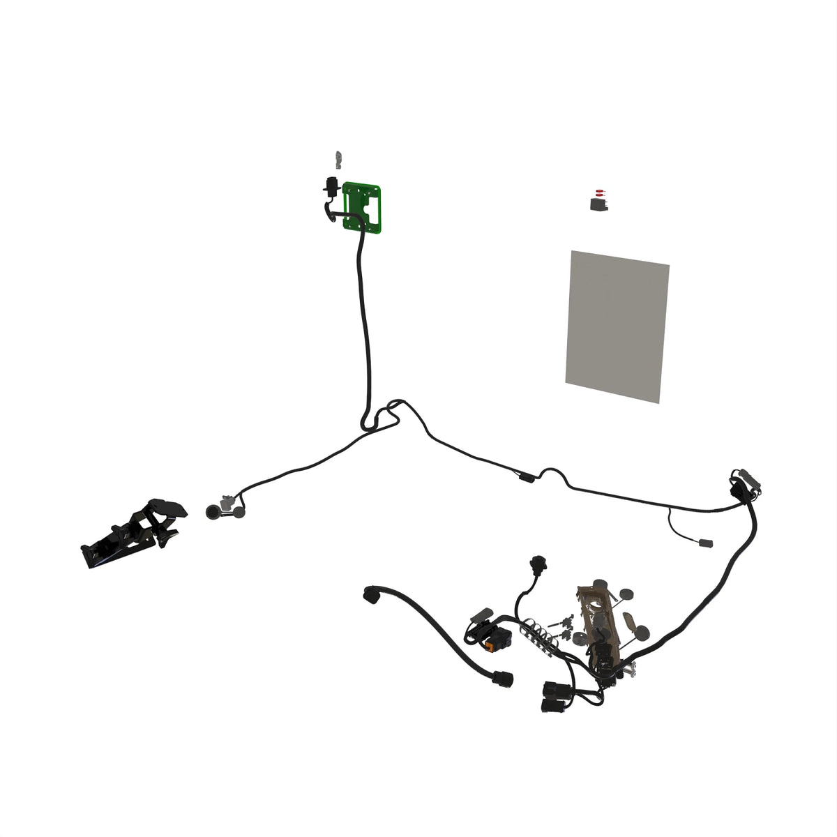 BL16446: Fits John Deere BL16446 Roof Wiring Harness – Genuine OEM