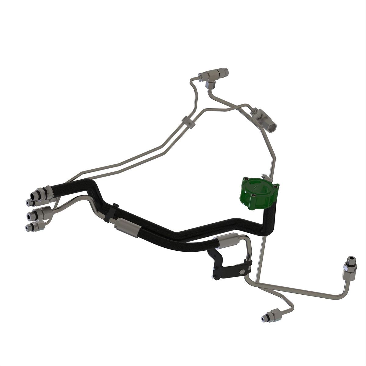 BL17209: Fits John Deere BL17209 Hydraulic TBV Brake Line – Genuine OEM