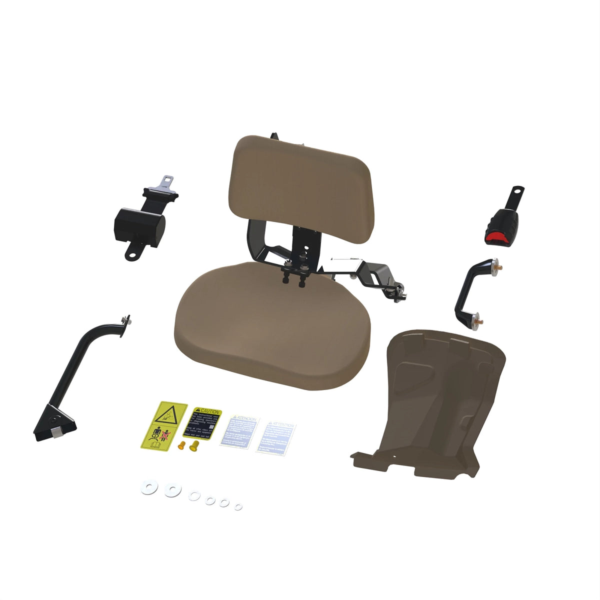 BLV10419: Fits John Deere BLV10419 Cab Instructional Seat Kit – Genuine OEM