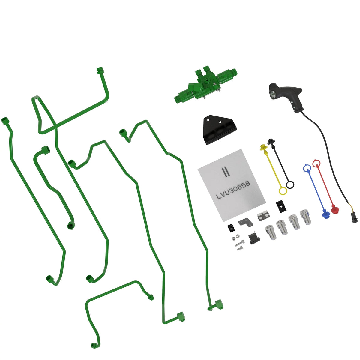 BLV10764: Fits John Deere BLV10764 Electrohydraulic 3rd SCV Kit with Mid and Rear Tubing (OOS Only) – Genuine OEM