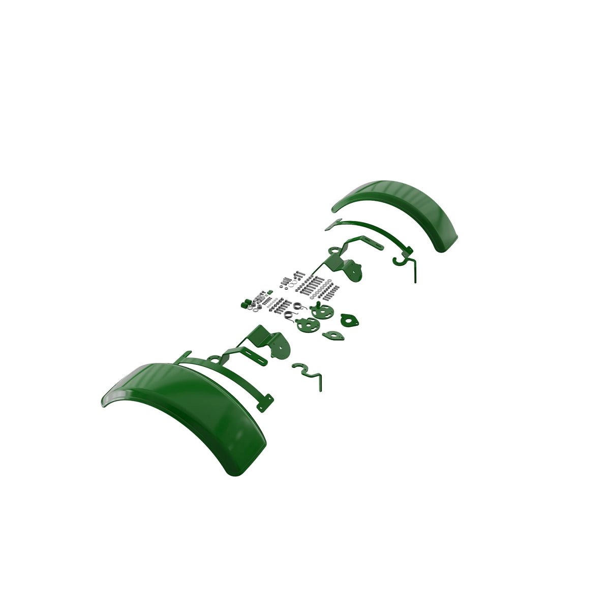 BLV10895: Fits John Deere BLV10895 Front Fender Extension Attachment – Genuine OEM