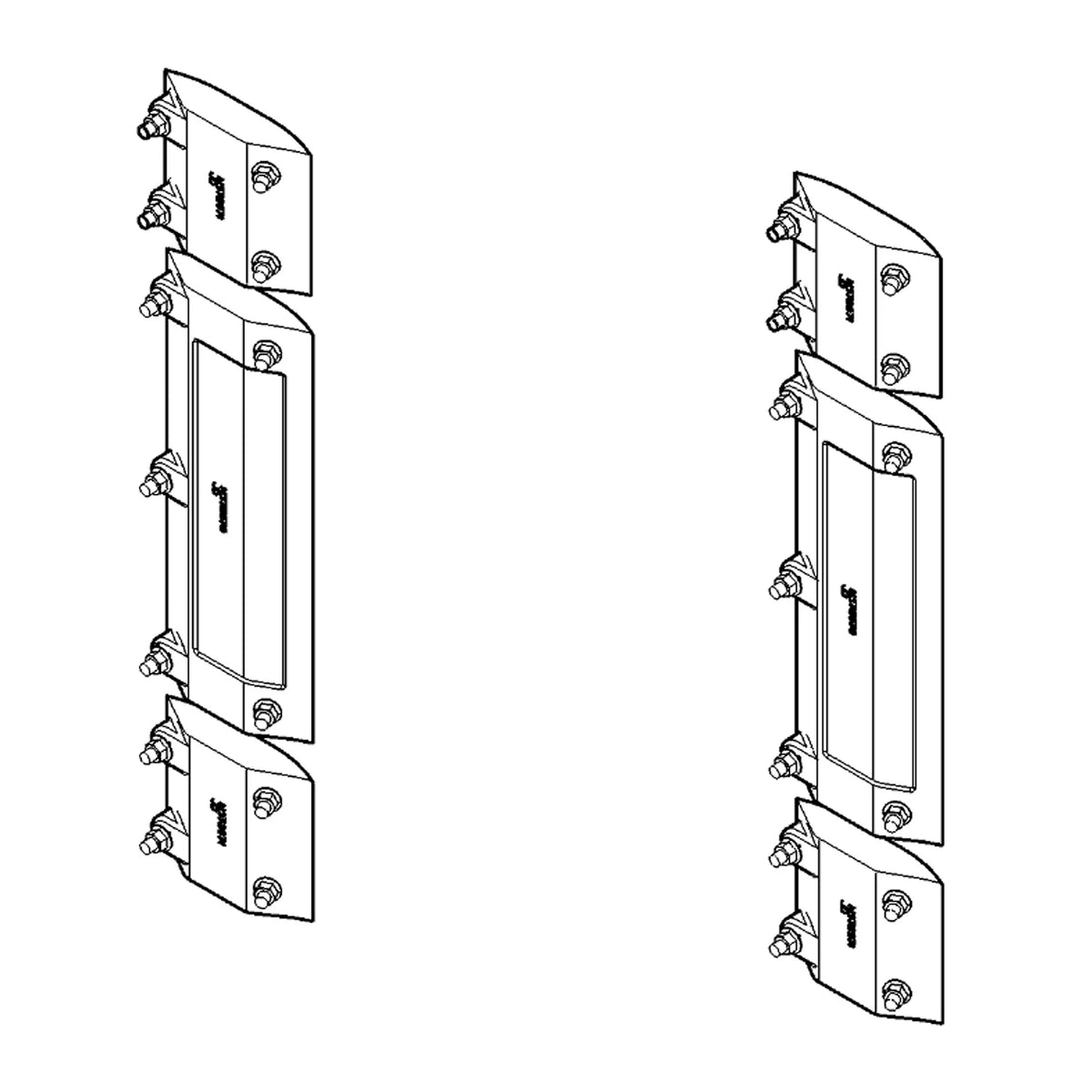 BN272418: Fits John Deere BN272418 Scrapping Plate Kit – Genuine OEM
