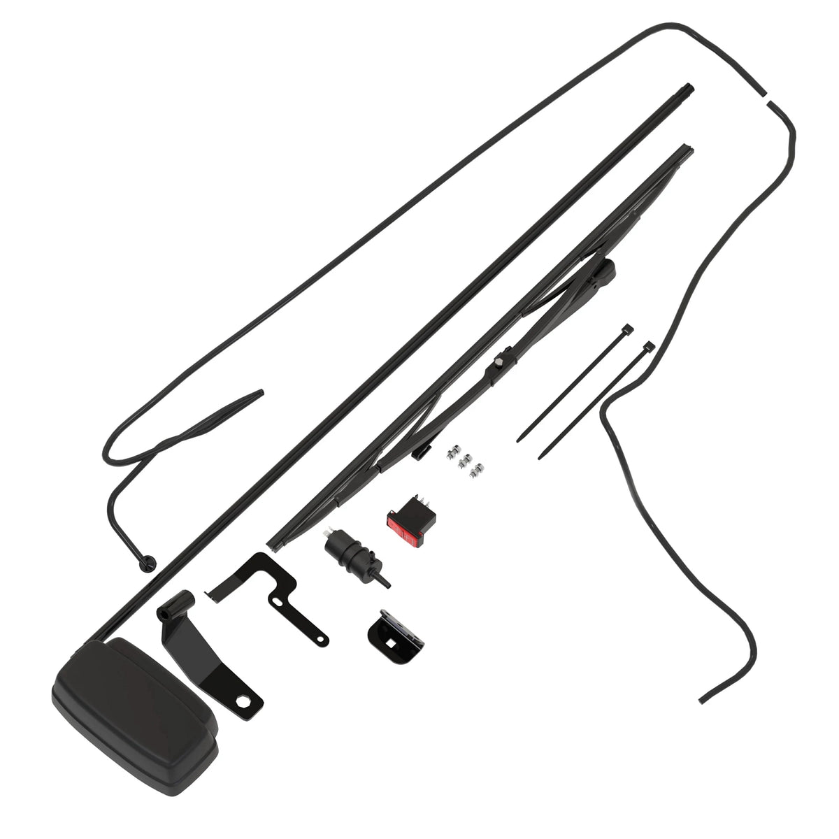 BRE10037: Fits John Deere BRE10037 Right Side Window Windshield Wiper Attachment – Genuine OEM
