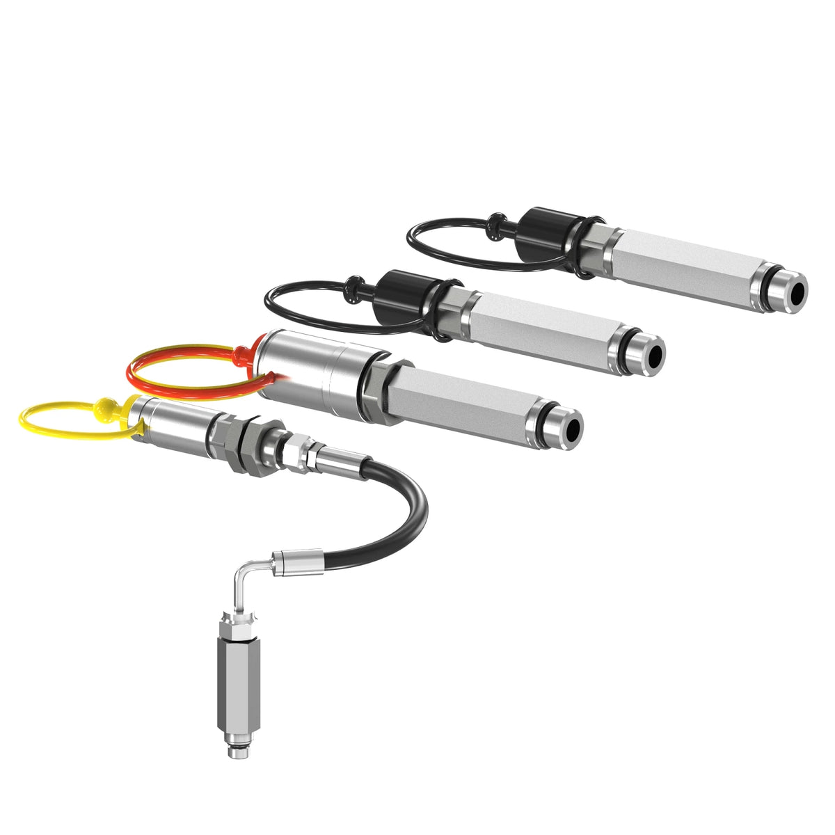 BRE10090: Fits John Deere BRE10090 Power Beyond Hydraulic Quick-Connect Coupler Kit, 3/4 inch – Genuine OEM