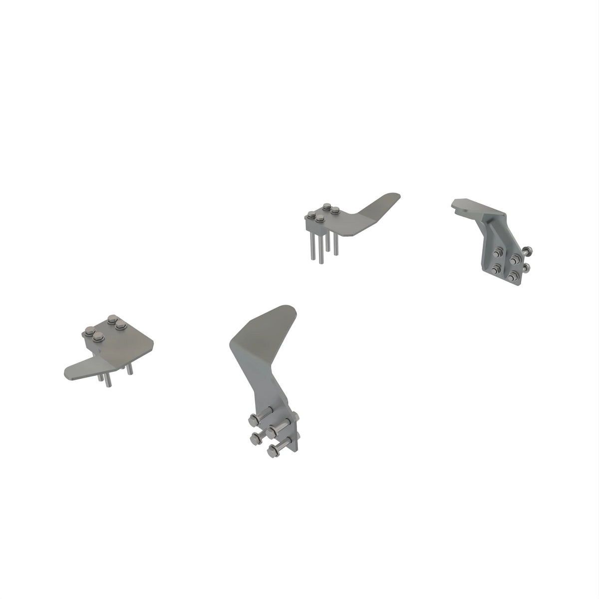 BRE10358: Fits John Deere BRE10358 Wide Track Debris Shield Scraper Kit – Genuine OEM