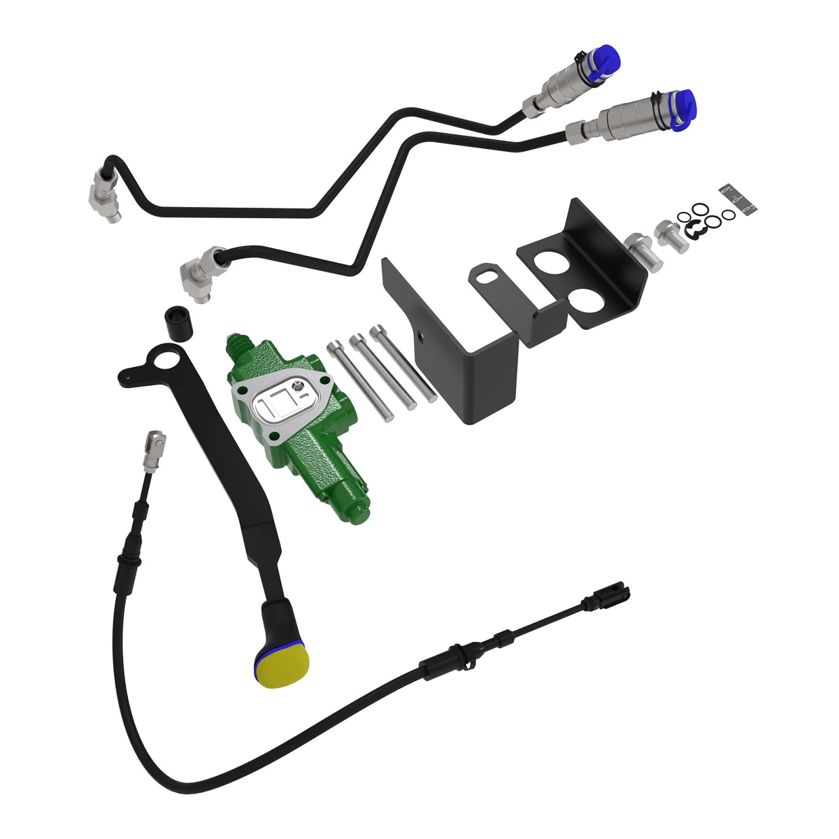 BSJ10002: Fits John Deere BSJ10002 2nd Rear SCV Kit with Detent Float and Lever Control – Genuine OEM
