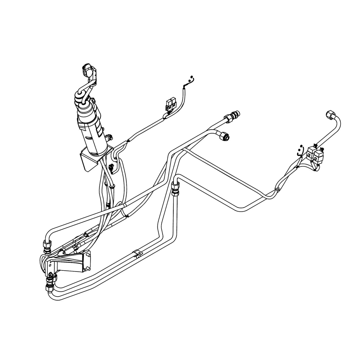 BSJ10051: Fits John Deere BSJ10051 Dual Mid Selective Control Valve – Genuine OEM