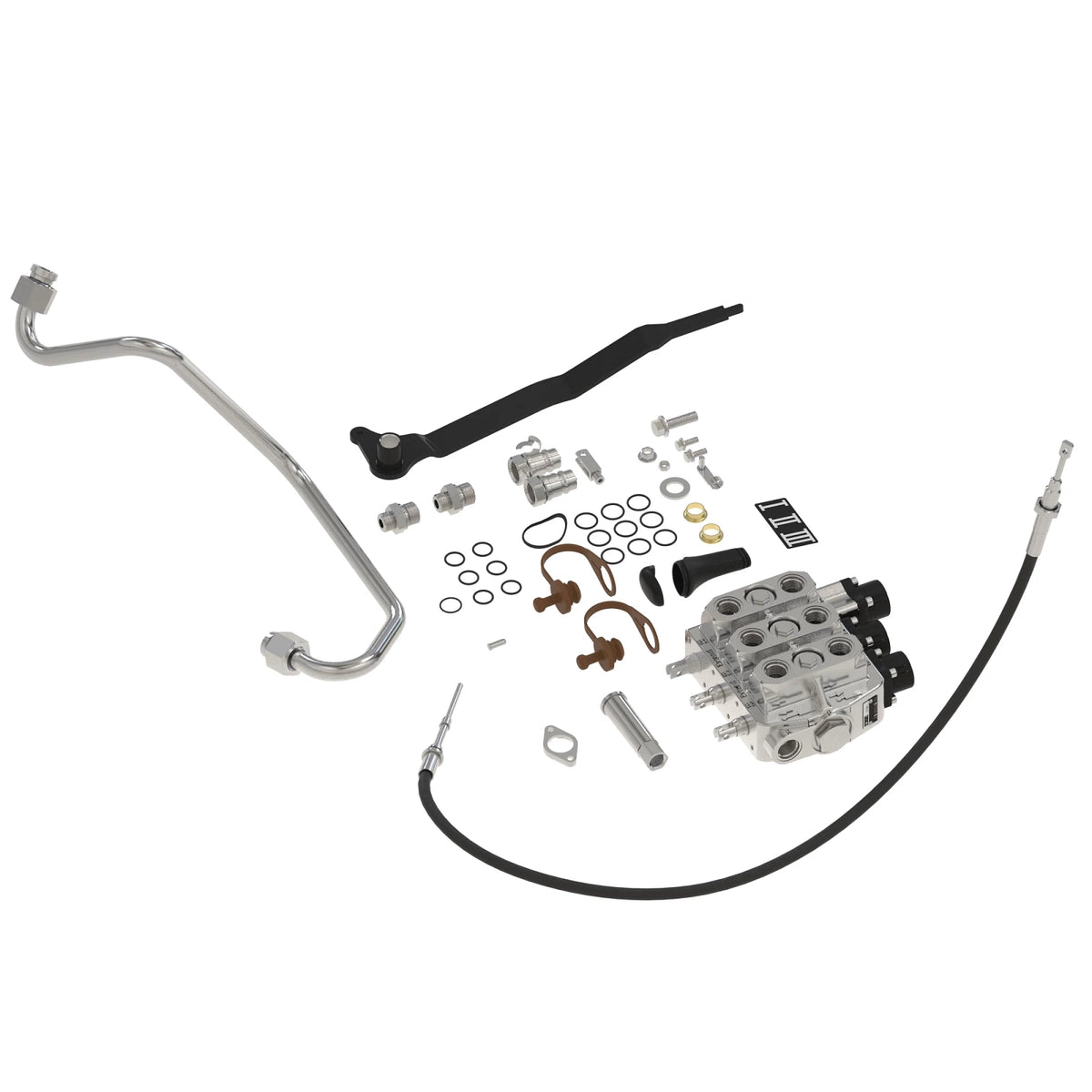 BSJ10572: Fits John Deere BSJ10572 Rear Triple Selective Control Valve (SCV) Kit for CIS – Genuine OEM