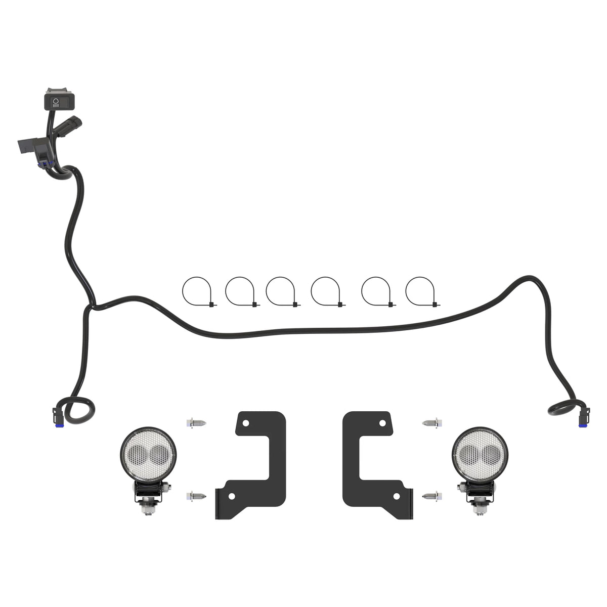 BUC10955: Fits John Deere BUC10955 Work Light Kit, 12 Volts – Genuine OEM