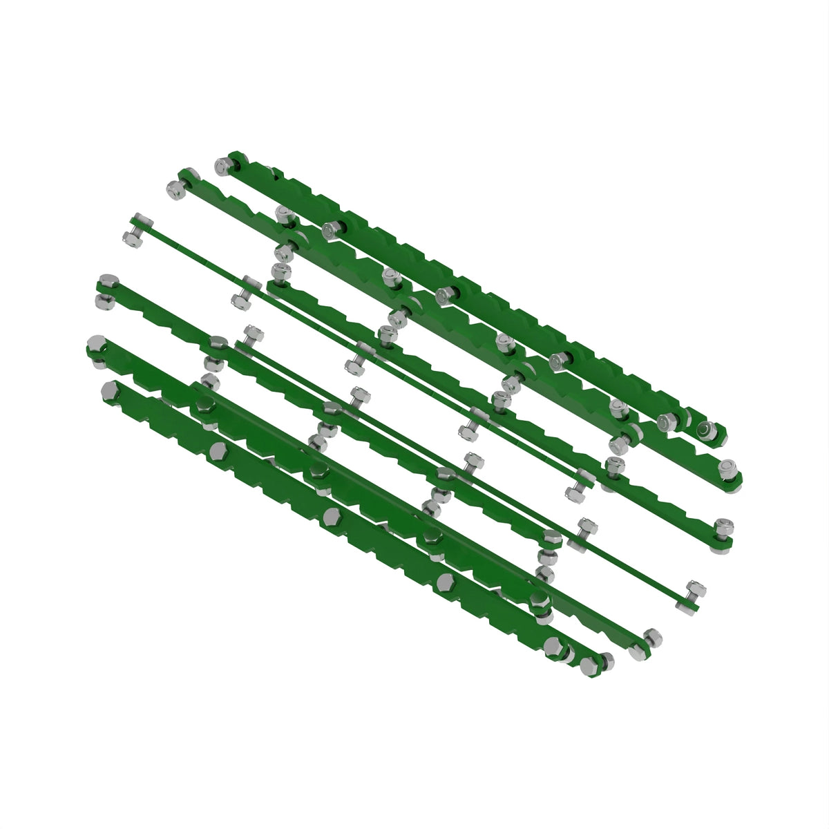 BXE10585: Fits John Deere BXE10585 Rasp Bar and Hardware Attachment for Lower Front Feedroll (LFFR) – Genuine OEM