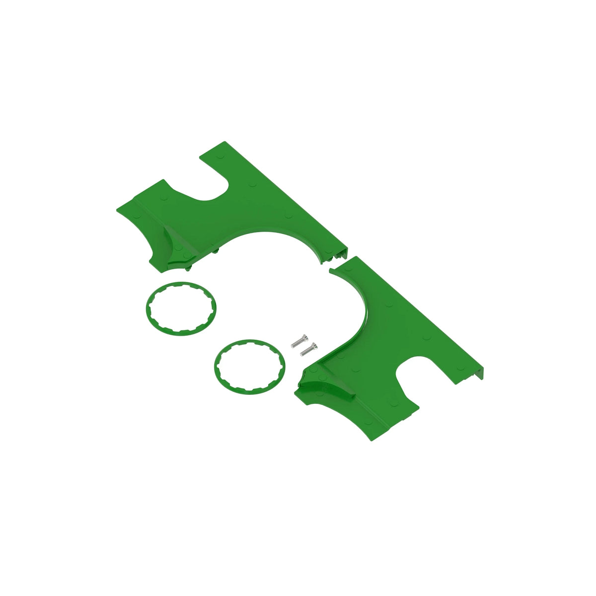 BXE10826: Fits John Deere BXE10826 Upper Rear Feedroll Anti-Wrapping Kit – Genuine OEM