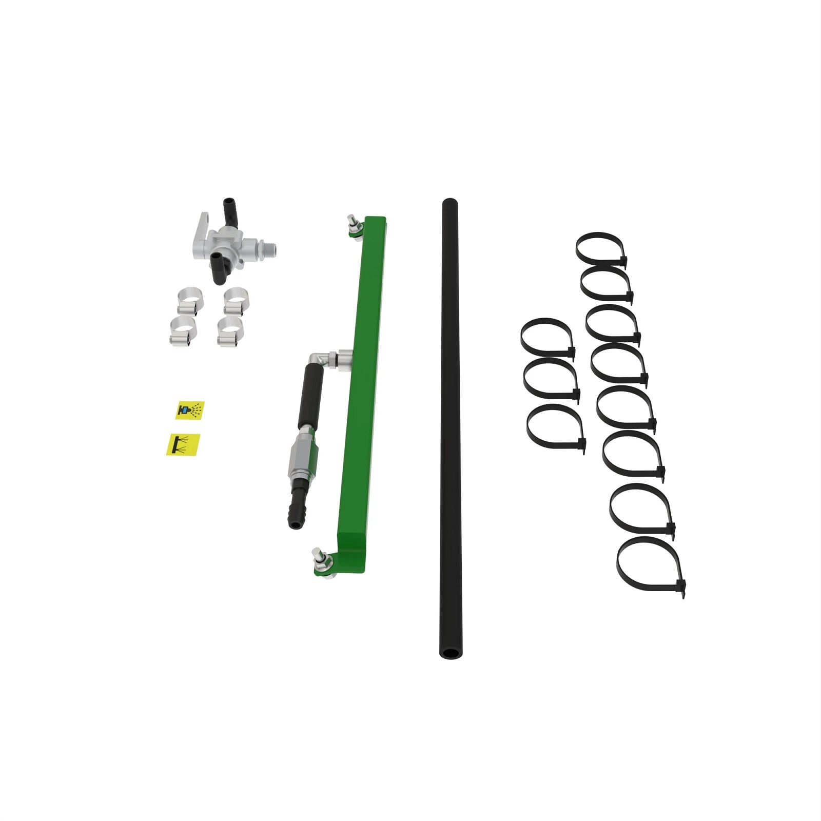 BXE10928: Fits John Deere BXE10928 Additional Water Injection Attachment for Grass Harvest in Heavy and Gummy Condition – Genuine OEM