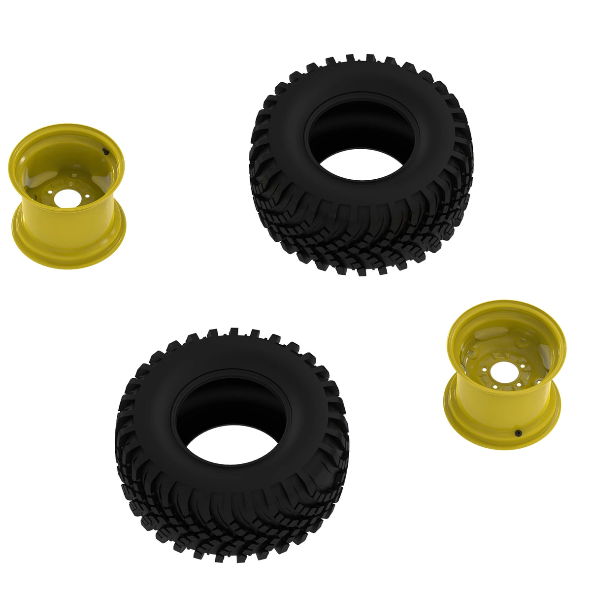 BXX10270: Fits John Deere BXX10270 R3 Radial Tire and Wheel Kit, W9.5 X D12 – Genuine OEM