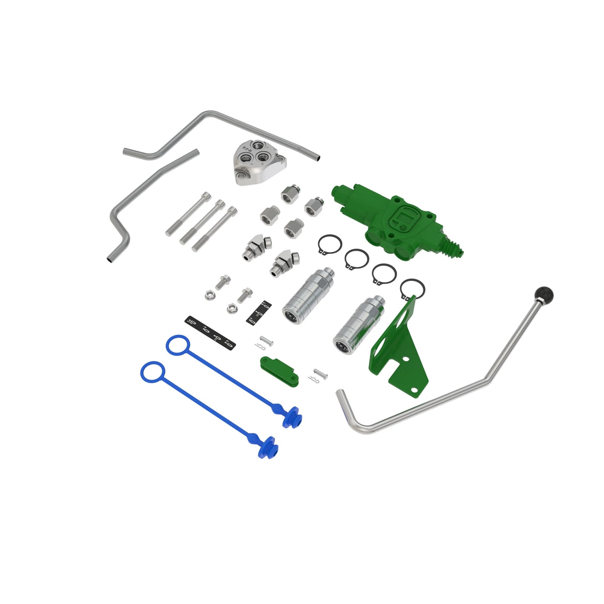 BXX10689: Fits John Deere BXX10689 2nd Rear SCV Kit for Open Operator Station – Genuine OEM