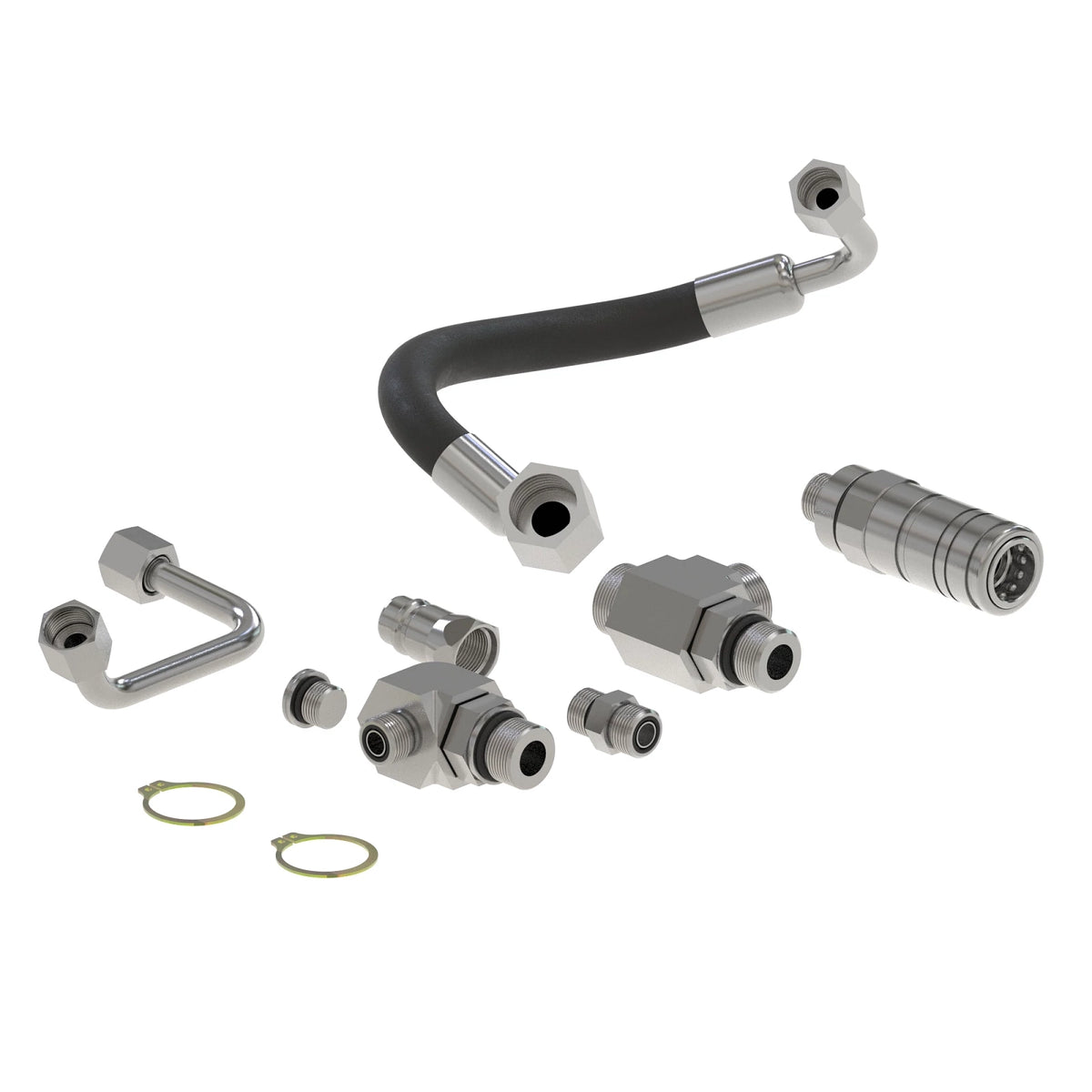 BXX11005: Fits John Deere BXX11005 Power Beyond Quick-Coupler Attachment – Genuine OEM
