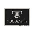CC40737: Fits John Deere CC40737 1000 R/Min Label – Genuine OEM