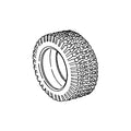 CH14714: Fits John Deere CH14714 Tire, 25 X 8.50-14 – Genuine OEM