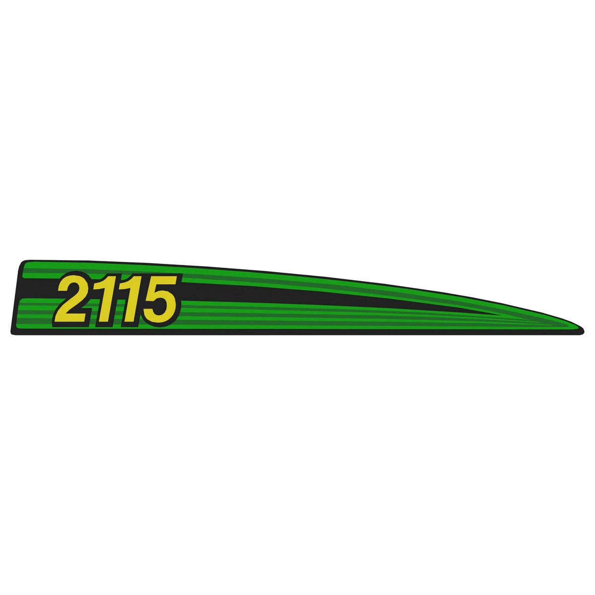 CQ69442: Fits John Deere CQ69442 2115 Decal, Right Side – Genuine OEM