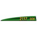 CQ69445: Fits John Deere CQ69445 2117ccs Decal, Left – Genuine OEM