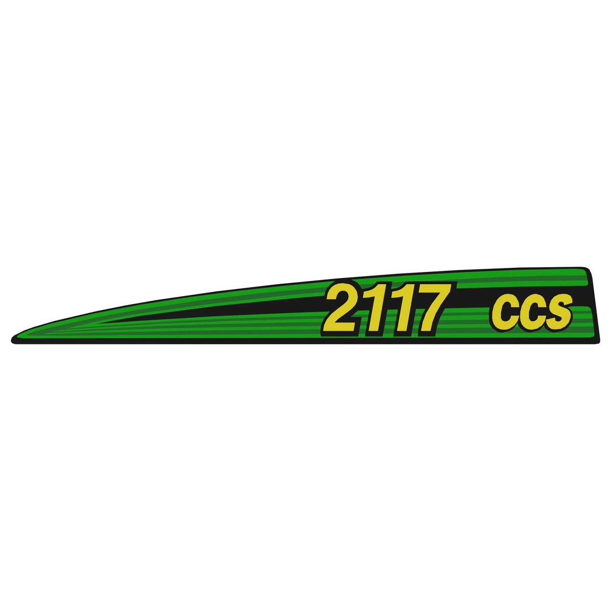 CQ69445: Fits John Deere CQ69445 2117ccs Decal, Left – Genuine OEM