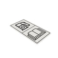 CXT10497: Fits John Deere CXT10497 Diesel Only Text Free Label – Genuine OEM