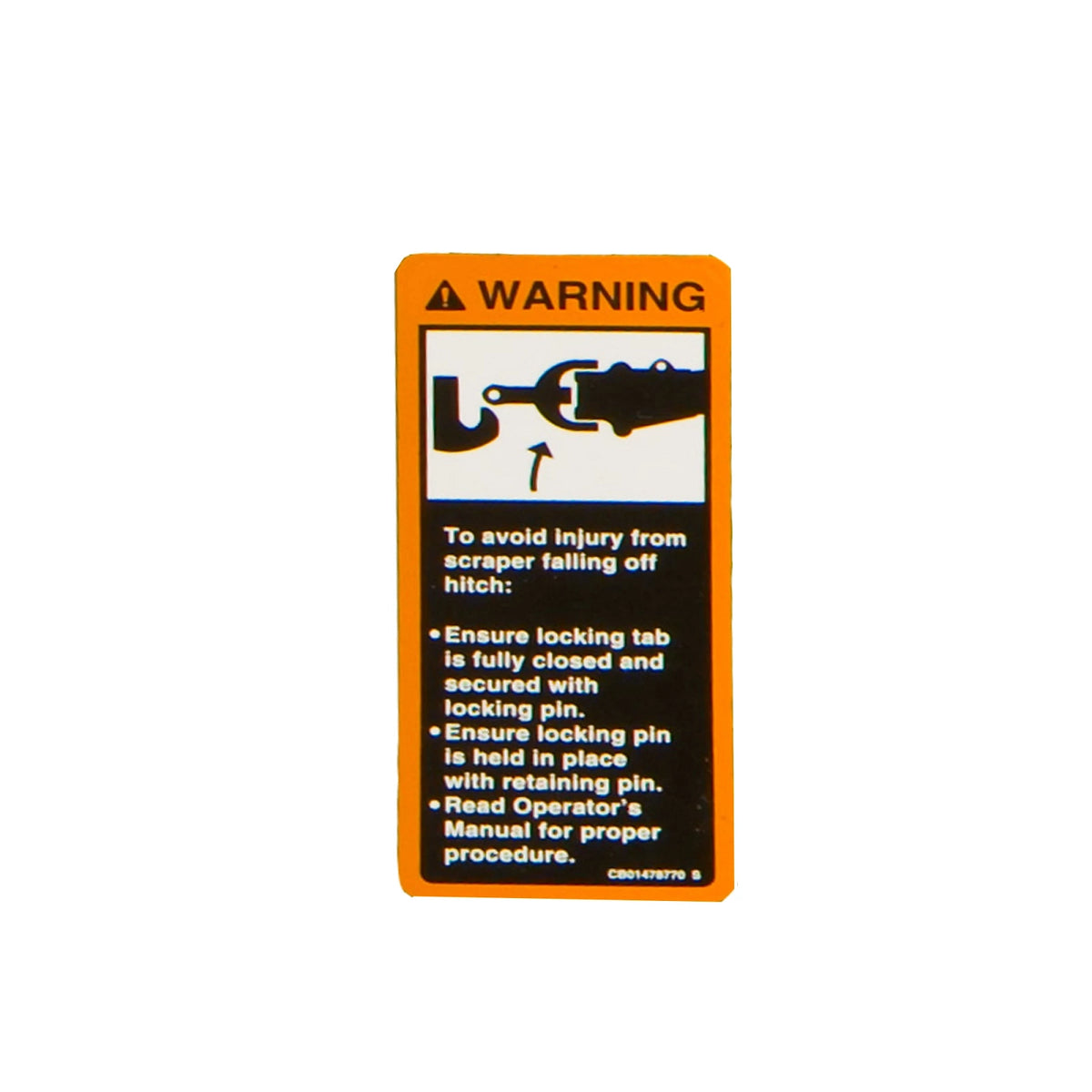 CXT15673: Fits John Deere CXT15673 Sign – Genuine OEM