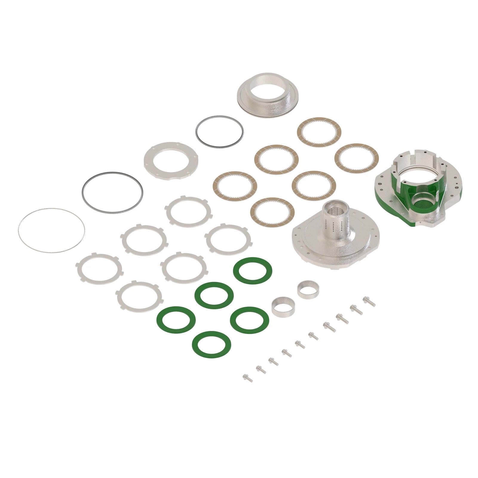 DE20812: Fits John Deere DE20812 ProDrive™ Transmission Park Brake Clutch Kit – Genuine OEM