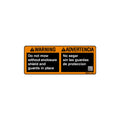 DMU211432: Fits John Deere DMU211432 Safety Sign, Warning, English – Genuine OEM