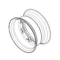 DQ30261: Fits John Deere DQ30261 Rim, 16 X 26 – Genuine OEM